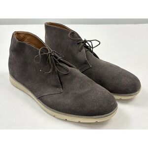 Find Grayish Brown Suede Chukka Boots Leather Lining 9.5M EUC Preppy